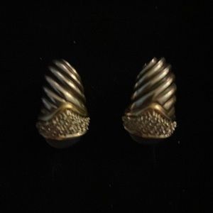 Yurman Chalcedony Diamond Earrings